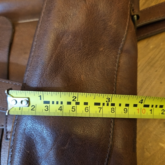 Duluth Trading Lifetime Leather Convertible Backpack Shoulder Bag Brown - Picture 13 of 13